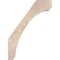 Ekena Millwork 5 1/2"W x 22"D x 30"H Legacy Smooth Knee Brace, Douglas Fir BRC06X22X30LEC00SDF - alternate 3